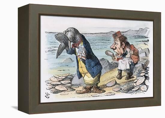 Looking Glass-John Tenniel-Framed Premier Image Canvas