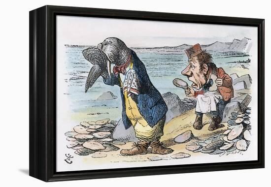 Looking Glass-John Tenniel-Framed Premier Image Canvas