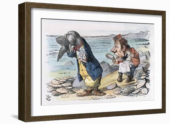 Looking Glass-John Tenniel-Framed Giclee Print