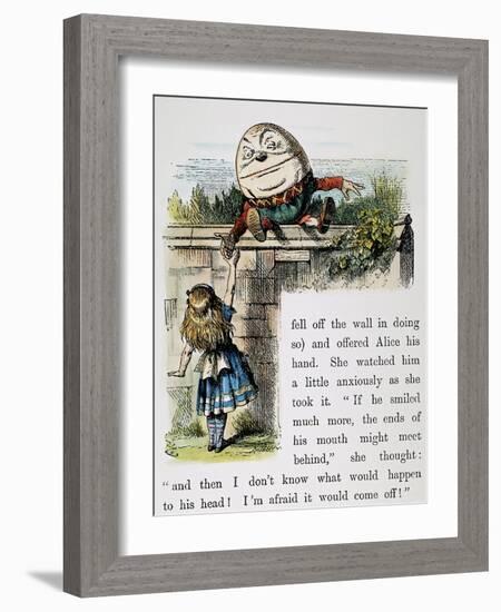 Looking Glass-John Tenniel-Framed Giclee Print