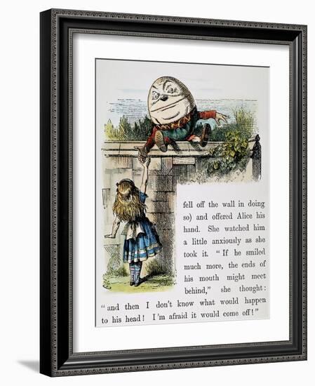 Looking Glass-John Tenniel-Framed Giclee Print