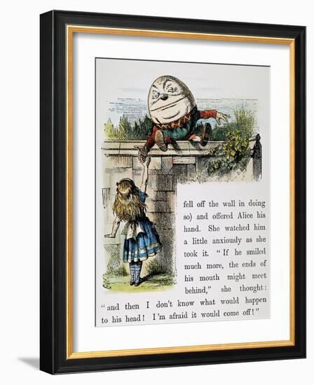 Looking Glass-John Tenniel-Framed Giclee Print