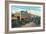 'Looking North on Main Street', c1939-Unknown-Framed Giclee Print