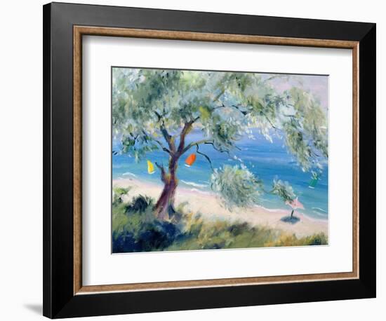 Looking on to a Beach-Anne Durham-Framed Giclee Print