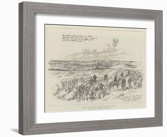 Looking Out for the Arrival of Jameson's Column-Melton Prior-Framed Giclee Print