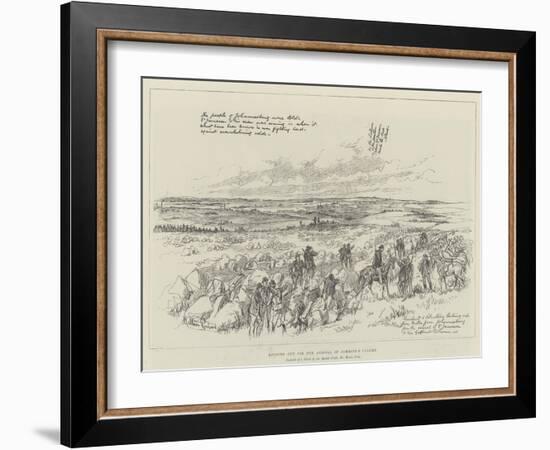 Looking Out for the Arrival of Jameson's Column-Melton Prior-Framed Giclee Print