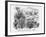 Looking Out for the Next Derby, 1863-John Tenniel-Framed Giclee Print