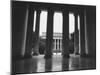 Looking Out into the Courtyard of Havana University-Joe Scherschel-Mounted Photographic Print