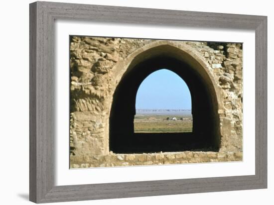 Looking Out Through an Arch, Fortress of Al Ukhaidir, Iraq, 1977-Vivienne Sharp-Framed Photographic Print