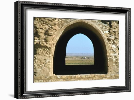 Looking Out Through an Arch, Fortress of Al Ukhaidir, Iraq, 1977-Vivienne Sharp-Framed Photographic Print