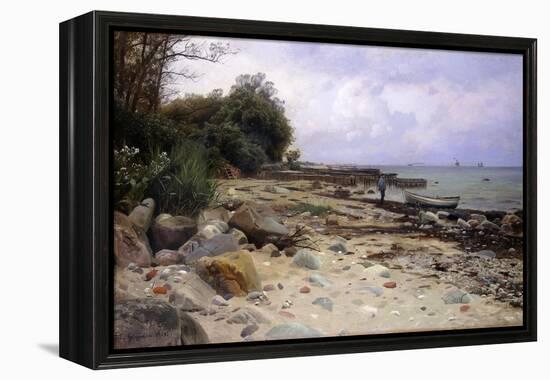 Looking Out to Sea, 1919-Peder Mork Monsted-Framed Premier Image Canvas