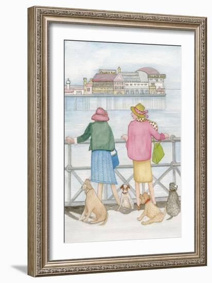 Looking out to Sea, 2018-Gillian Lawson-Framed Giclee Print