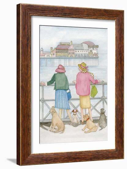 Looking out to Sea, 2018-Gillian Lawson-Framed Giclee Print