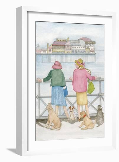 Looking out to Sea, 2018-Gillian Lawson-Framed Giclee Print