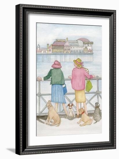 Looking out to Sea, 2018-Gillian Lawson-Framed Giclee Print