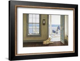 Looking Over the Sea-Zhen-Huan Lu-Framed Art Print