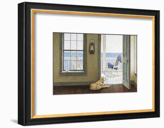 Looking Over the Sea-Zhen-Huan Lu-Framed Art Print