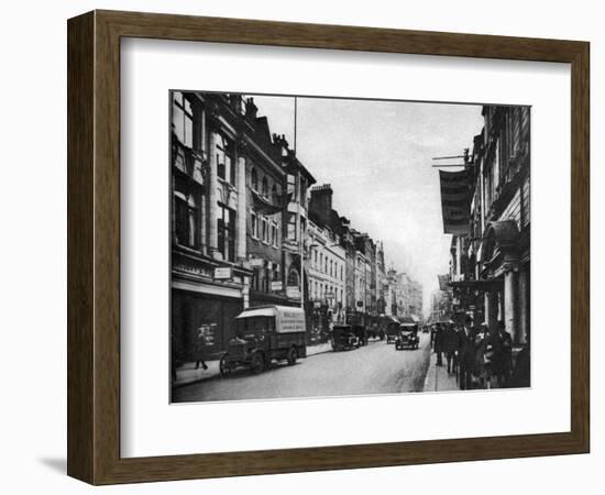 Looking South in New Bond Street, London, 1926-1927-null-Framed Giclee Print