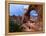 Looking Through an Arch in Arches National Monument, Utah, Arches National Park, USA-Mark Newman-Framed Premier Image Canvas