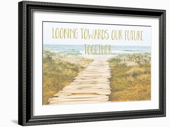 Looking Towards Our Future Together-Tina Lavoie-Framed Giclee Print