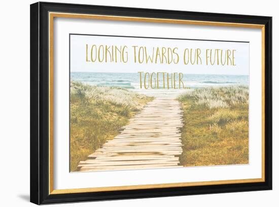 Looking Towards Our Future Together-Tina Lavoie-Framed Giclee Print