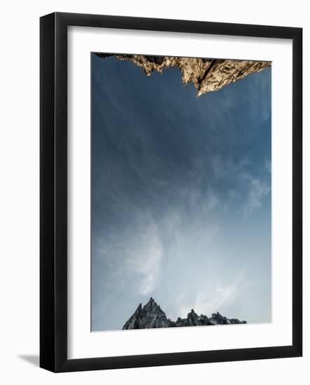 Looking Up at the Sky in the Alpine Lakes Wilderness Area, Washington-Steven Gnam-Framed Photographic Print