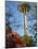 Looking up at the Space Needle, Seattle, Washington, USA-Janis Miglavs-Mounted Photographic Print