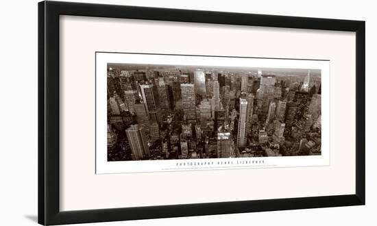 Looking Up Fifth Avenue-Henri Silberman-Framed Art Print