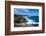 Lookout over Sandy Beach, Oahu, Hawaii, United States of America, Pacific-Michael-Framed Photographic Print