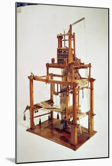 Loom Designed by Joseph Marie Jacquard-null-Mounted Giclee Print