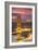 Loom - Misty Foggy Golden Gate Nights at San Francisco-Vincent James-Framed Photographic Print