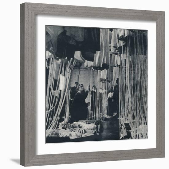 'Loom of life (testing parachutes for the Fleet Air Arm', 1941-Cecil Beaton-Framed Photographic Print