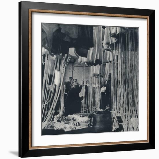 'Loom of life (testing parachutes for the Fleet Air Arm', 1941-Cecil Beaton-Framed Photographic Print