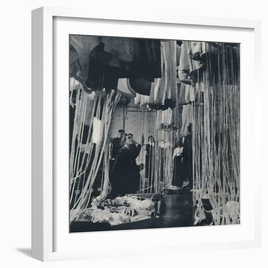 'Loom of life (testing parachutes for the Fleet Air Arm', 1941-Cecil Beaton-Framed Photographic Print