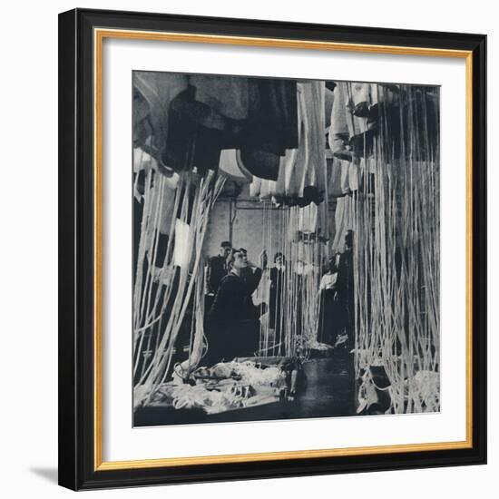 'Loom of life (testing parachutes for the Fleet Air Arm', 1941-Cecil Beaton-Framed Photographic Print