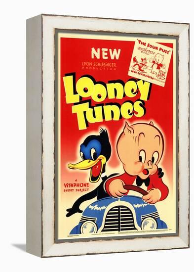 Looney Tunes, 1940-null-Framed Stretched Canvas