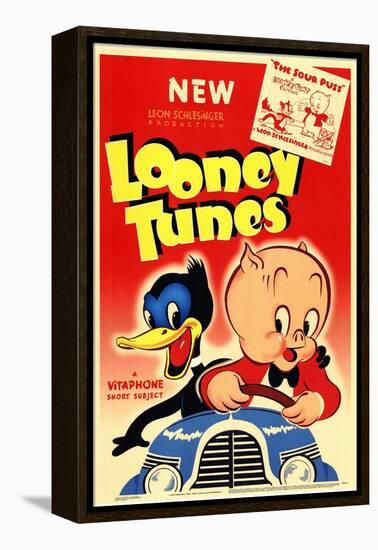 Looney Tunes, 1940-null-Framed Stretched Canvas
