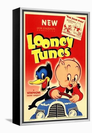 Looney Tunes, 1940-null-Framed Stretched Canvas