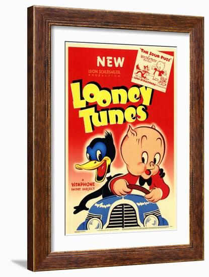 Looney Tunes, 1940-null-Framed Art Print