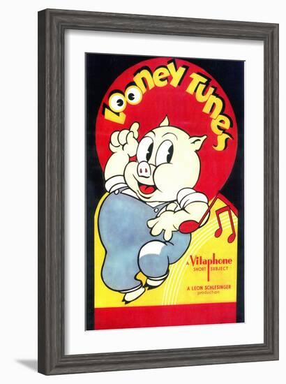 Looney Tunes, 1940-null-Framed Art Print