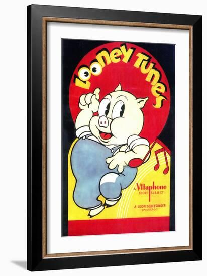 Looney Tunes, 1940-null-Framed Art Print