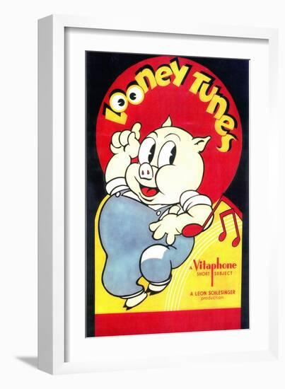 Looney Tunes, 1940-null-Framed Art Print