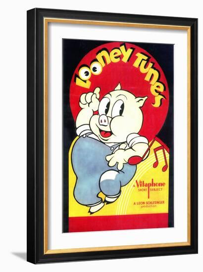 Looney Tunes, 1940-null-Framed Art Print