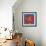 Loop Duo Circle-Howie Green-Framed Giclee Print displayed on a wall