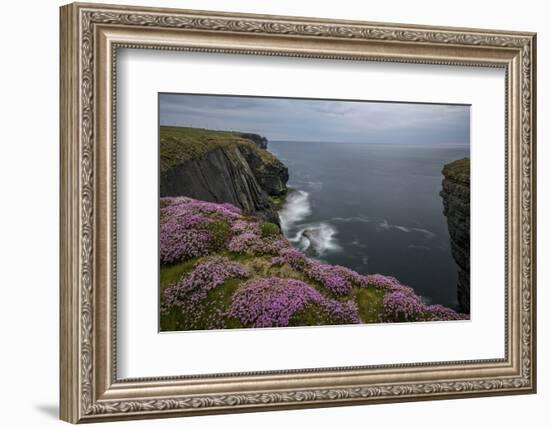 Loop Head, County Clare, Munster, Republic of Ireland, Europe-Carsten Krieger-Framed Photographic Print