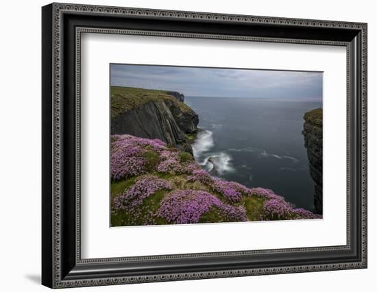 Loop Head, County Clare, Munster, Republic of Ireland, Europe-Carsten Krieger-Framed Photographic Print