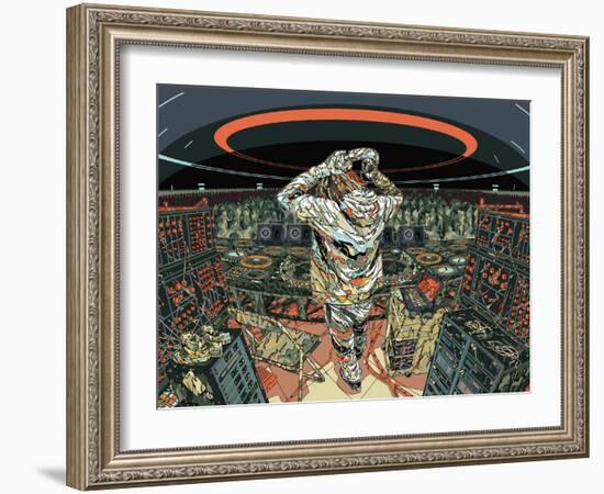 Loop Maneuver-HR-FM-Framed Art Print