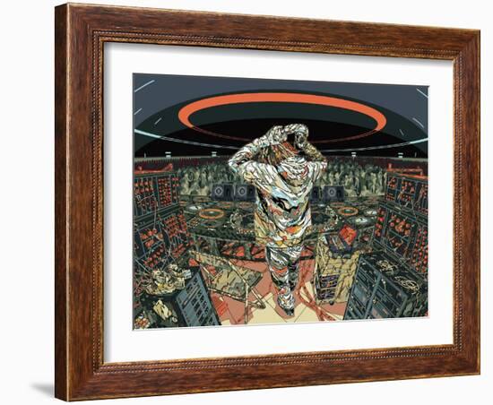 Loop Maneuver-HR-FM-Framed Art Print