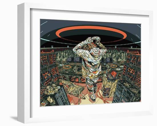 Loop Maneuver-HR-FM-Framed Art Print