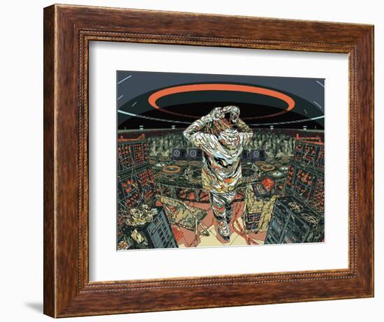 Loop Maneuver-HR-FM-Framed Art Print